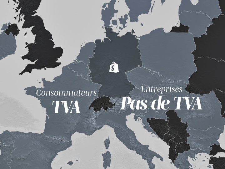 Shopify TVA facture les clients de l'UE